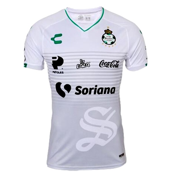 Maillot Football Santos Laguna Third 2018-19 Blanc